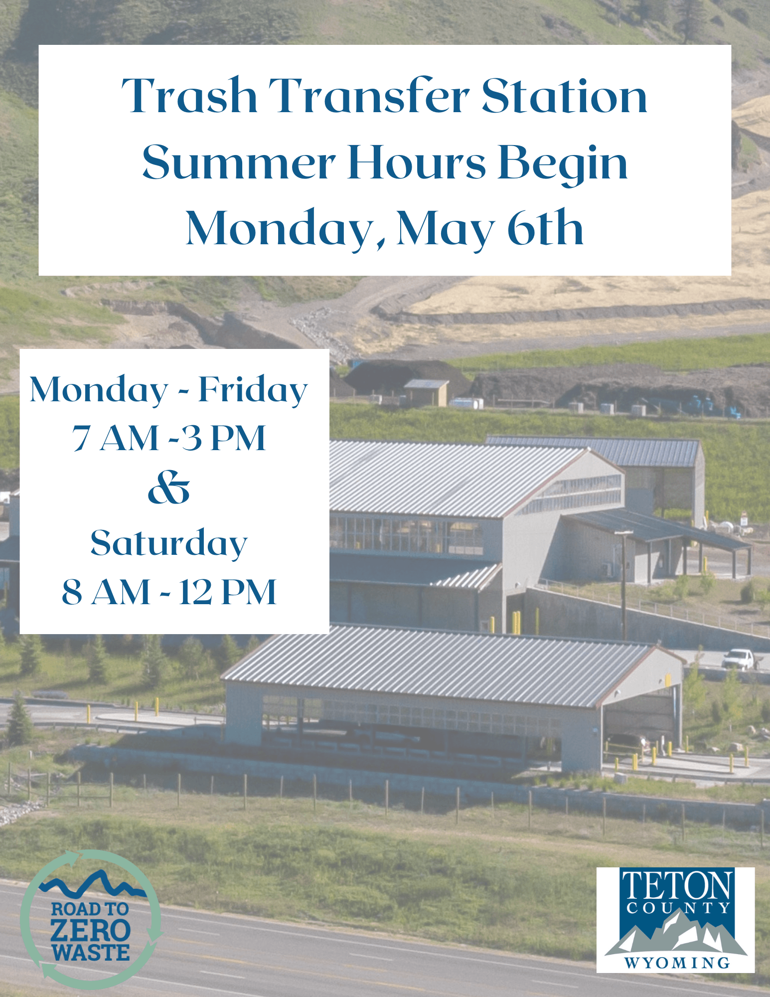 TTS Summer Hours 2024 Photo