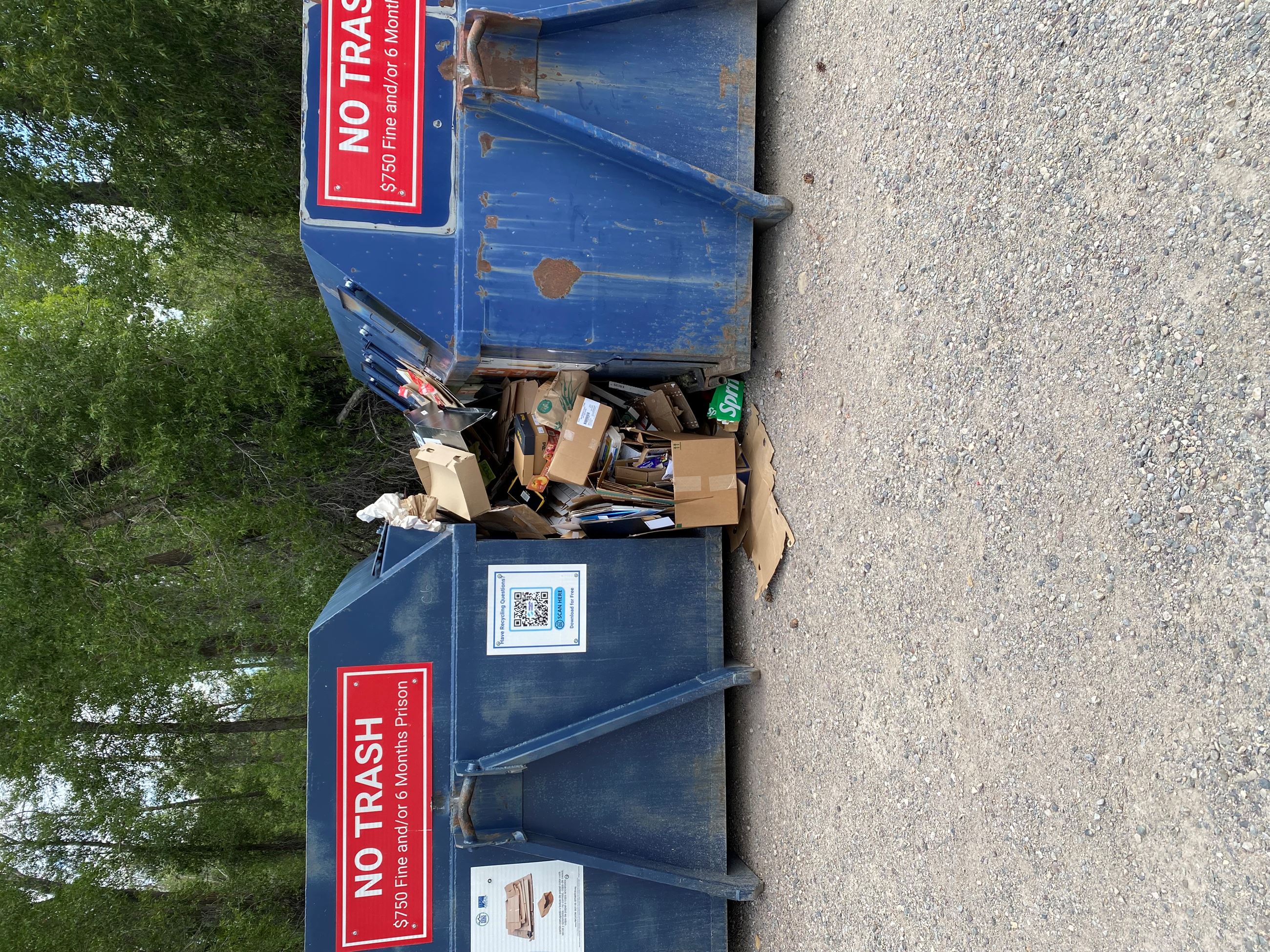 Spring Gulch Community Site Litter