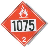 Flammable Products Sign