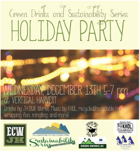 December Holiday Party Poster 